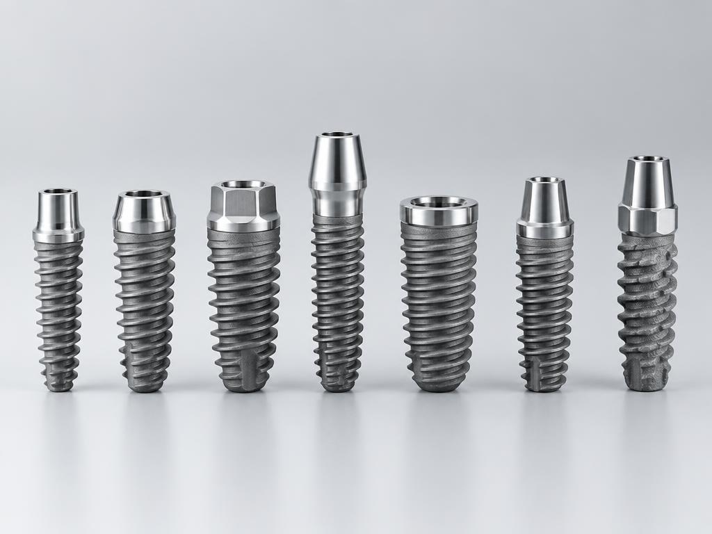 Zobu implantu sistēmas
